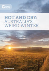 Hot and dry: Australia's weird winter